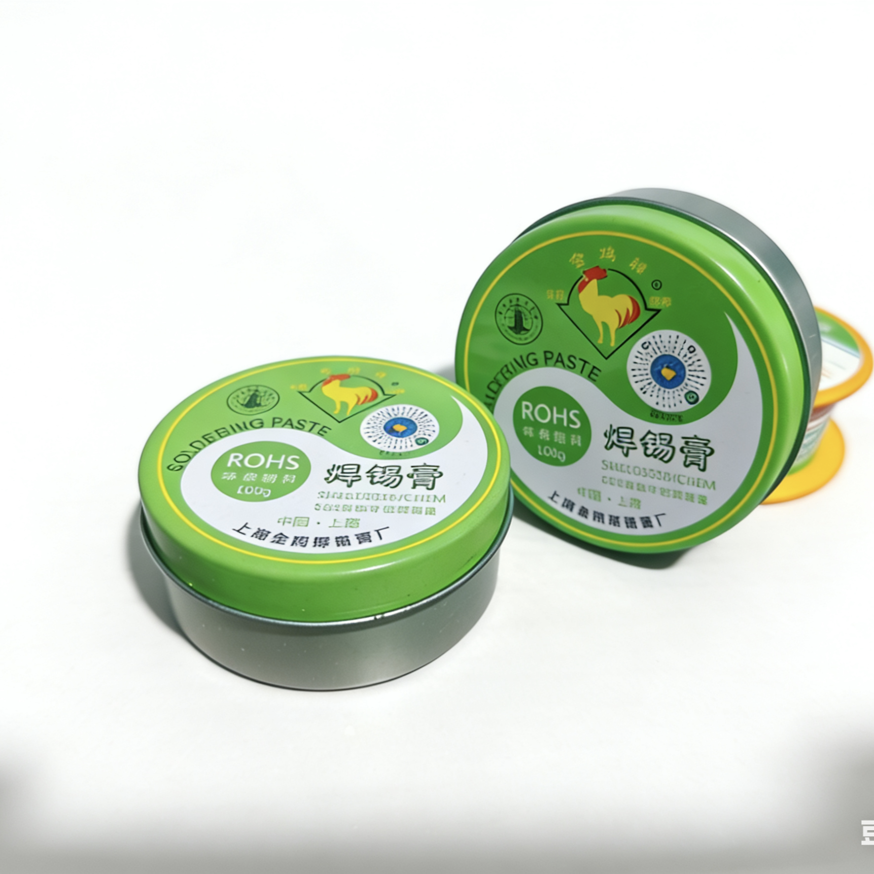 正品上海金鸡环保无铅焊锡膏100g